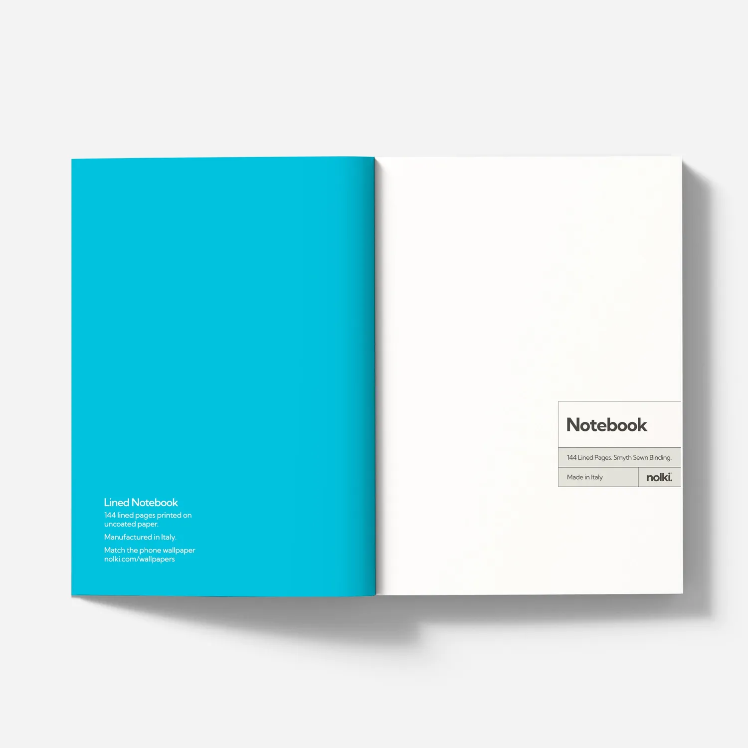 Nolki Midnight carnet ligné A6 144 pages