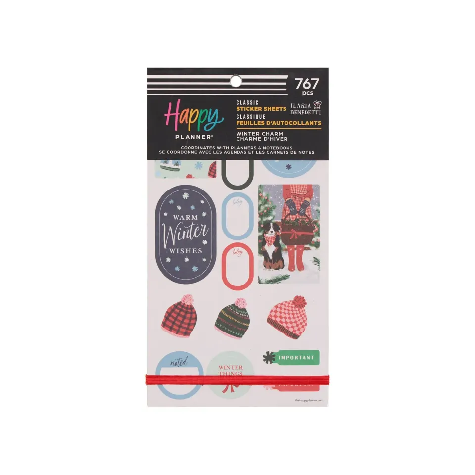 Me & my big ideas Winter Charm stickers value pack 767 fête