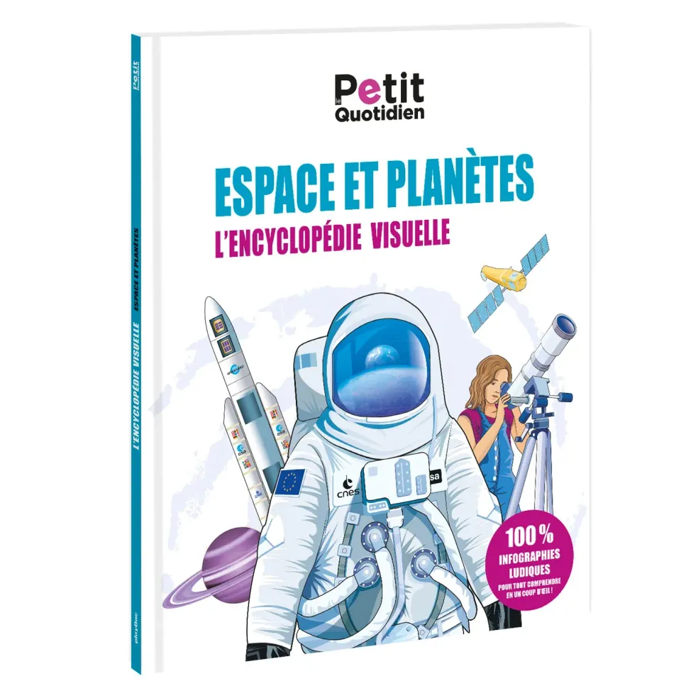 Frigobloc Le Petit Quotidien Espace et planètes encyclopédie visuelle