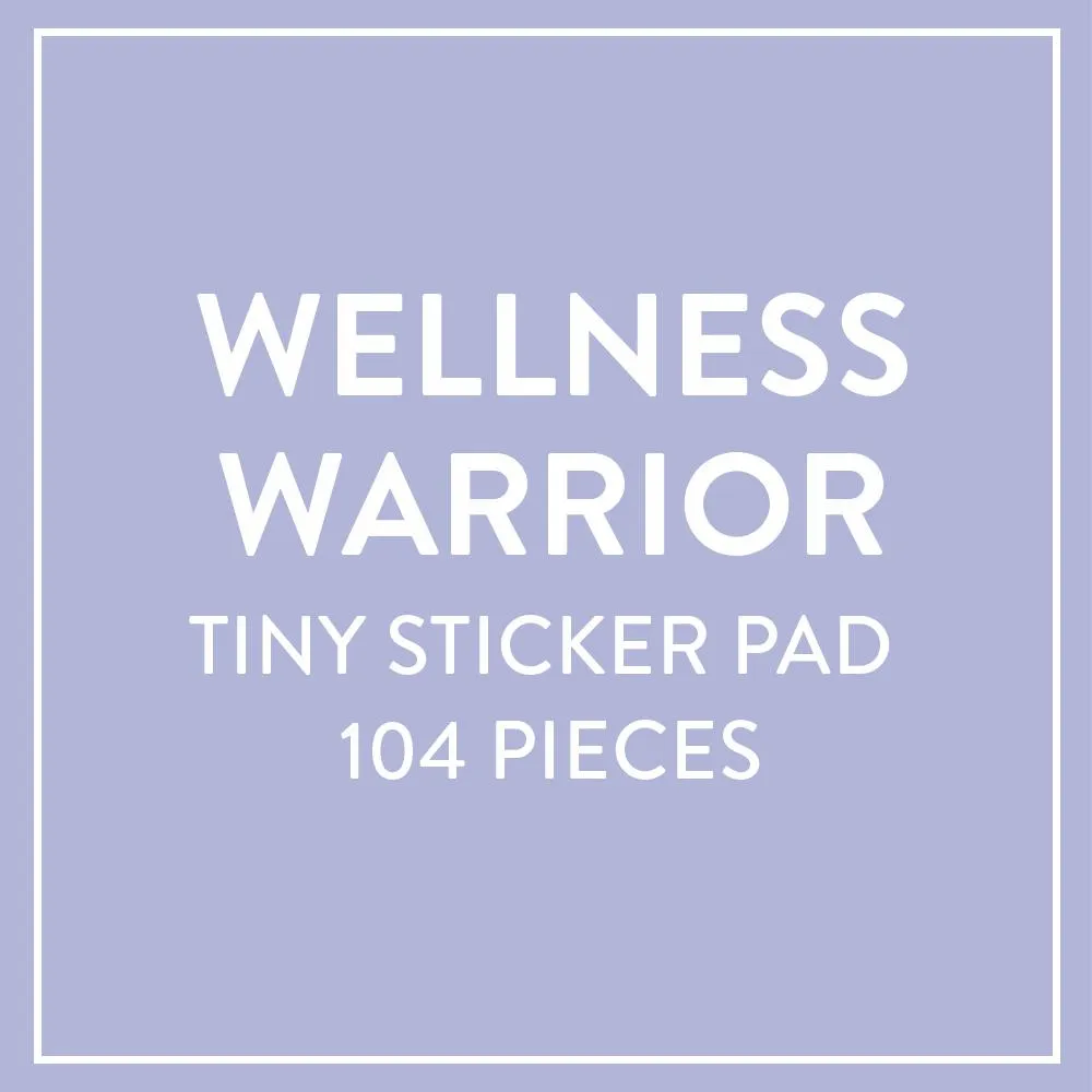 Happy Planner Wellness mini stickers décoratifs 104