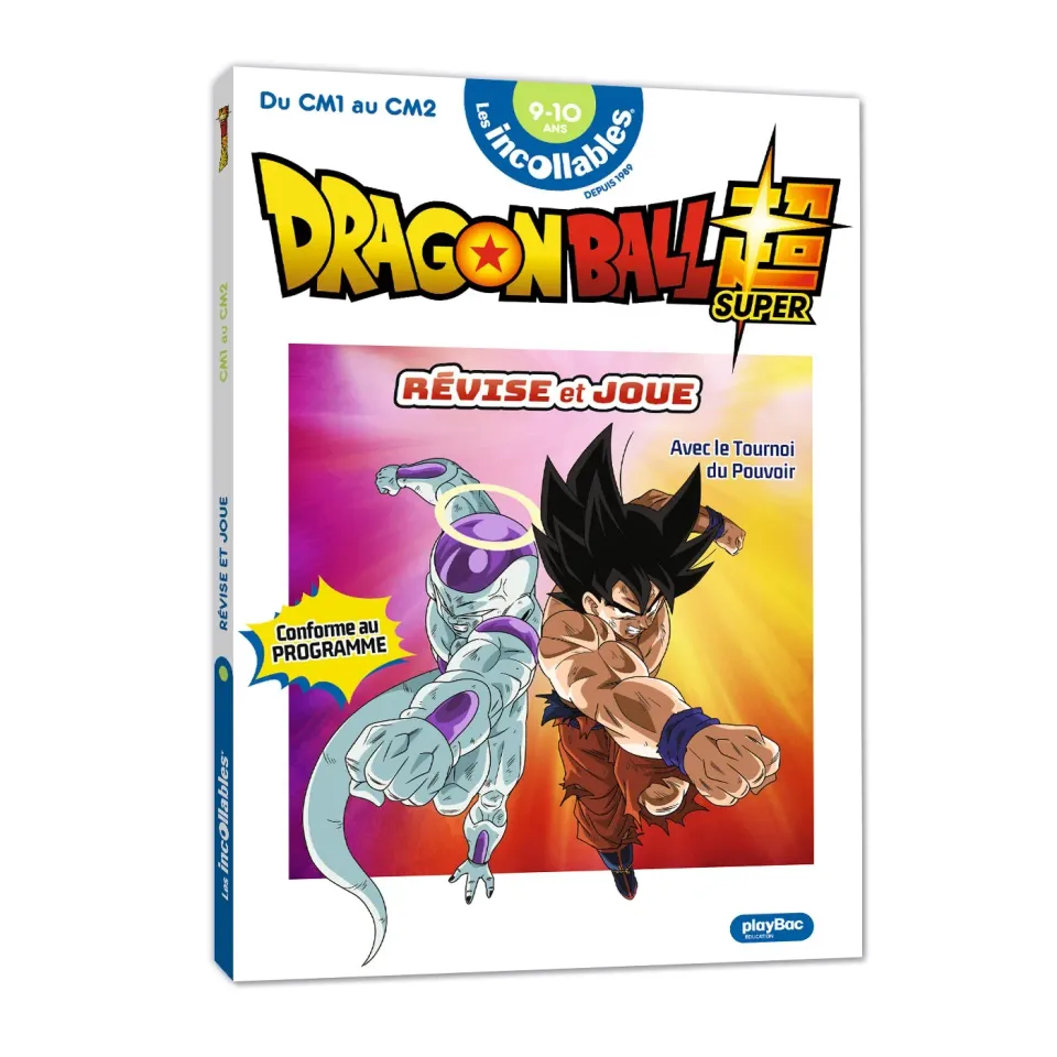 Frigobloc Dragon Ball Super cahier vacances CM1-CM2 9-10 ans