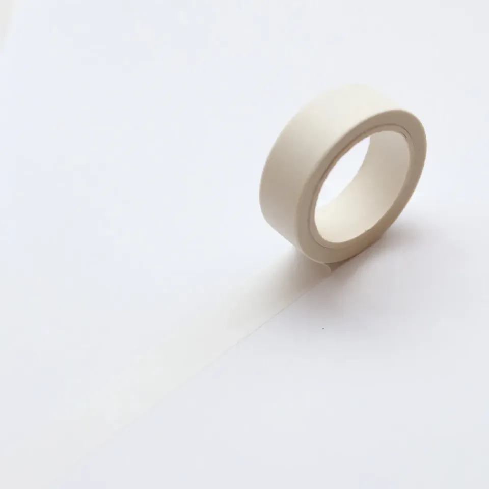 Kartotek masking tape blanc uni à écrire