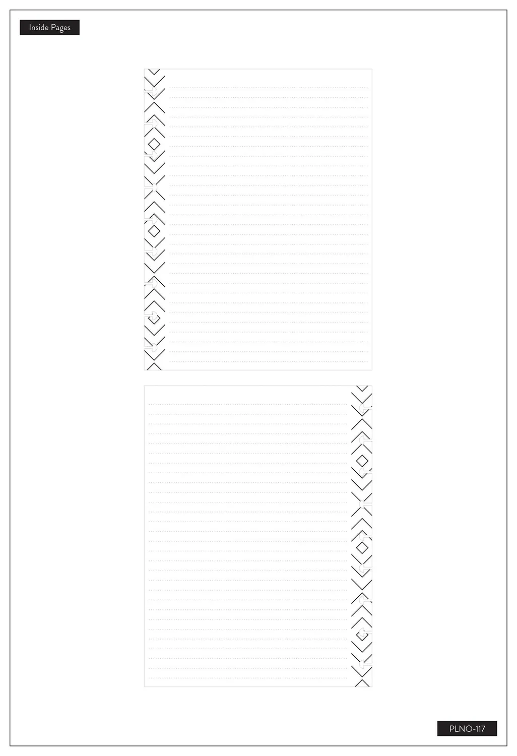 Happy Planner Classic Happy Notes carnet floral 60 feuilles