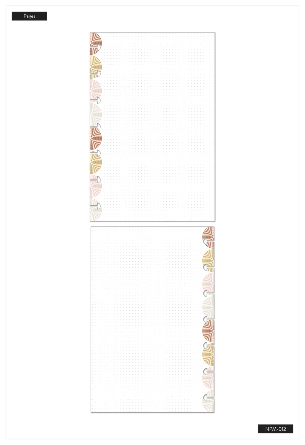 Me & my big ideas Modern Wild Mini carnet pointillé 60p