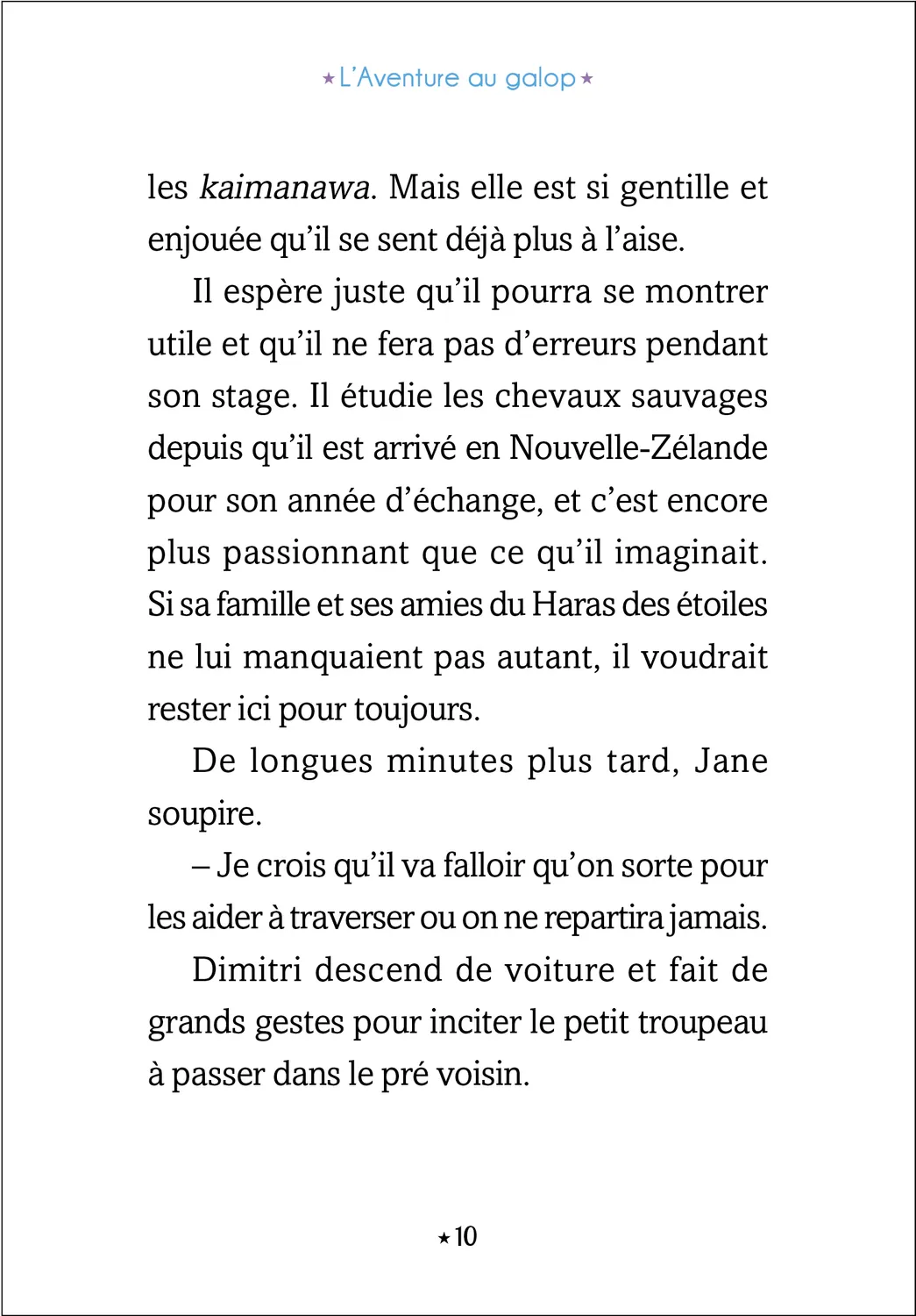 Frigobloc L'Aventure au Galop Tome 3 roman étalon solitaire 8 ans