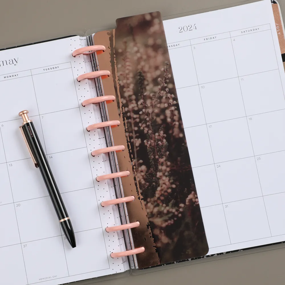 Happy Planner Moody Florals marque-pages Classic lot 3