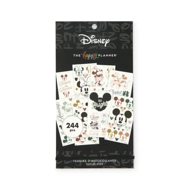 Happy Planner Disney Farmhouse autocollants grandes icônes 244