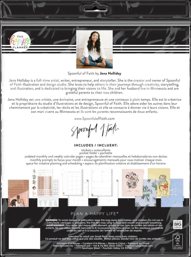Happy Planner Unstoppable Together extension Big