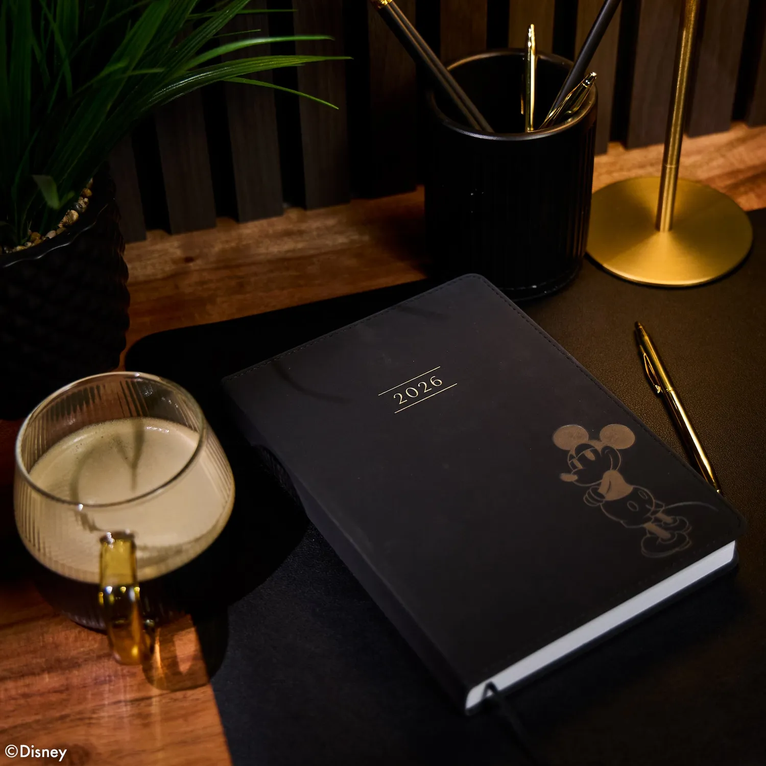 Happy Planner Disney Mickey Obsidian agenda A5 non daté