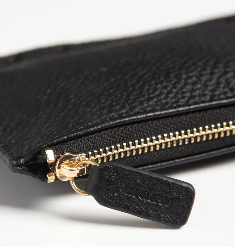 Filofax Classic pochette zippée cuir A5 Personal pleine fleur