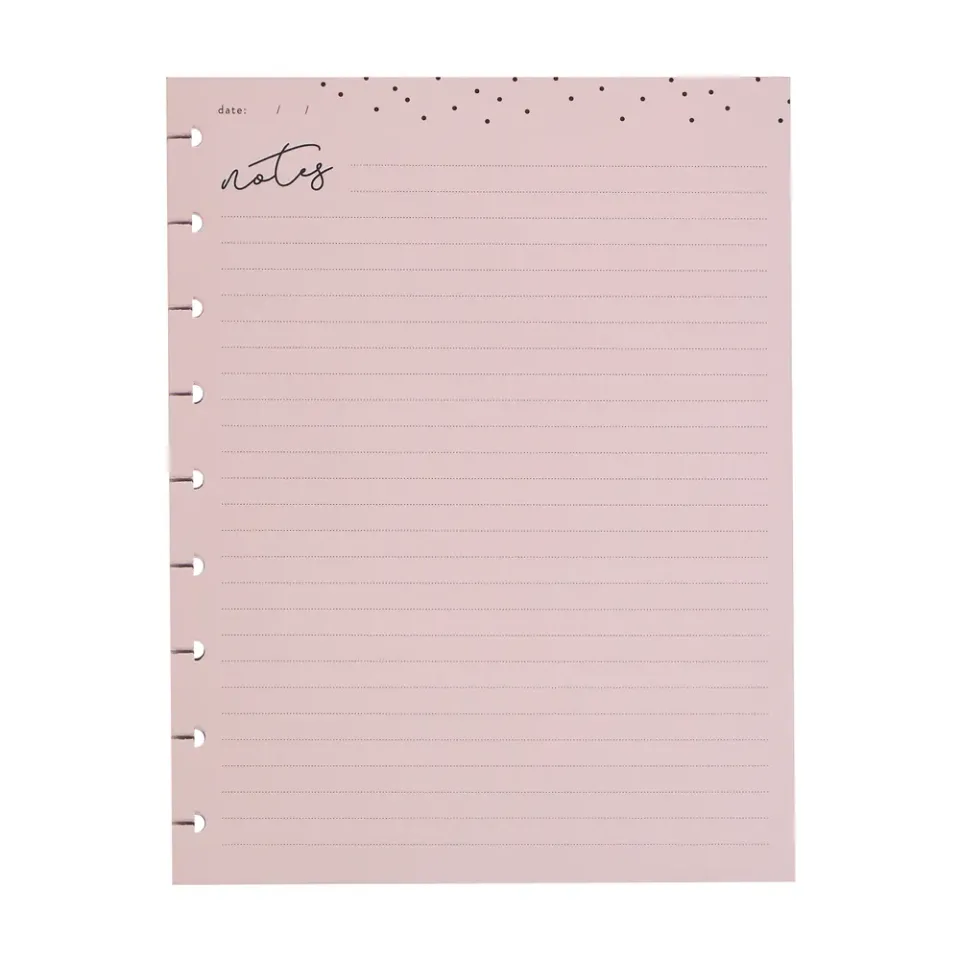 Happy Planner Simple Essentials Classic recharge papier 40 feuilles pointillées