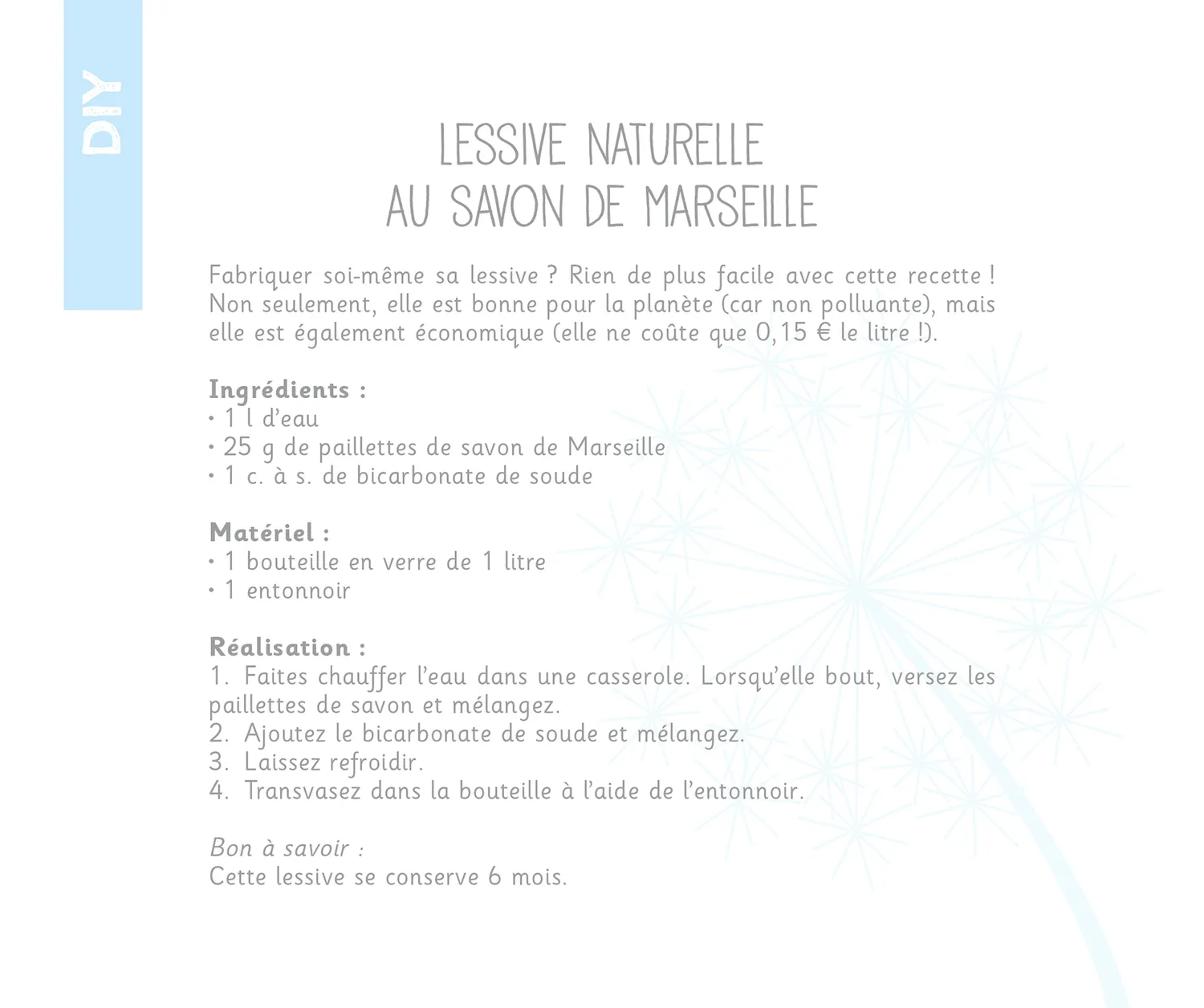 Mini Frigobloc Hebdomadaire 2025 calendrier frigo zéro déchet 16 mois