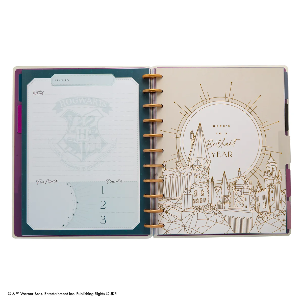 Happy Planner Harry Potter agenda Big non daté 12 mois
