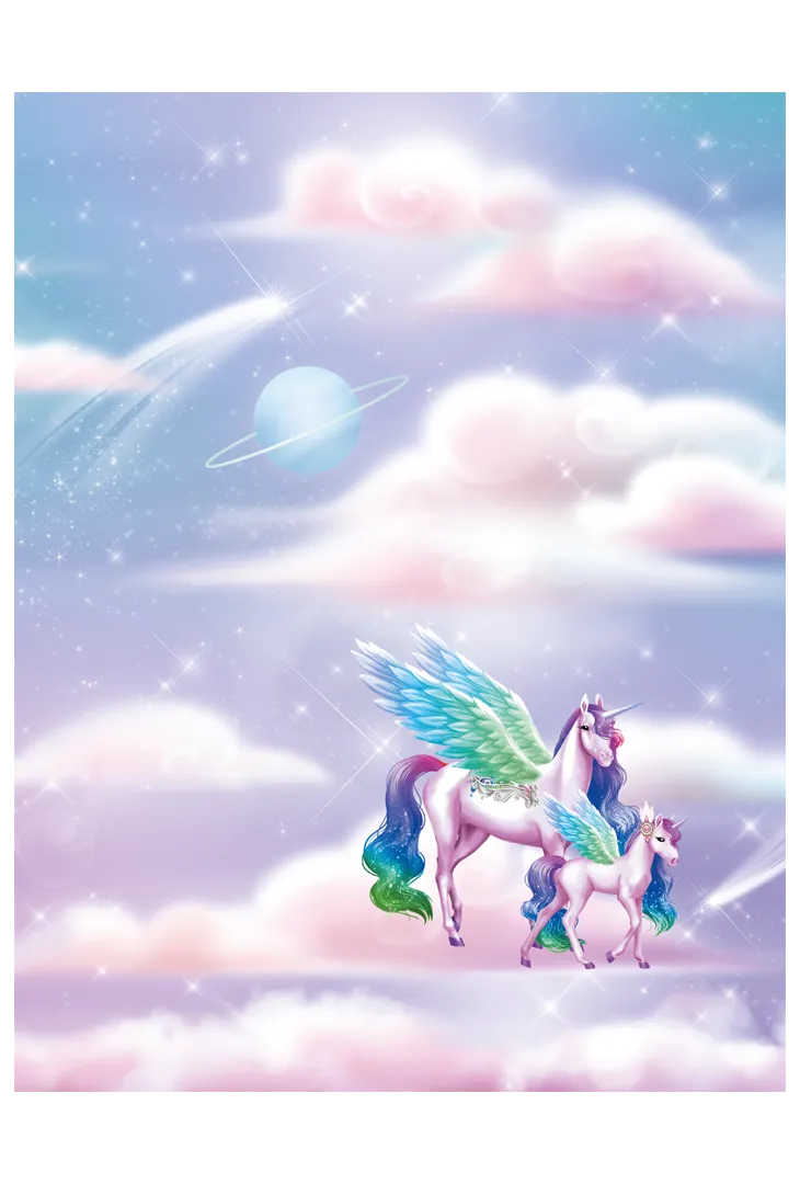 Frigobloc Licornes de rêve Magie des étoiles cahier stickers 300