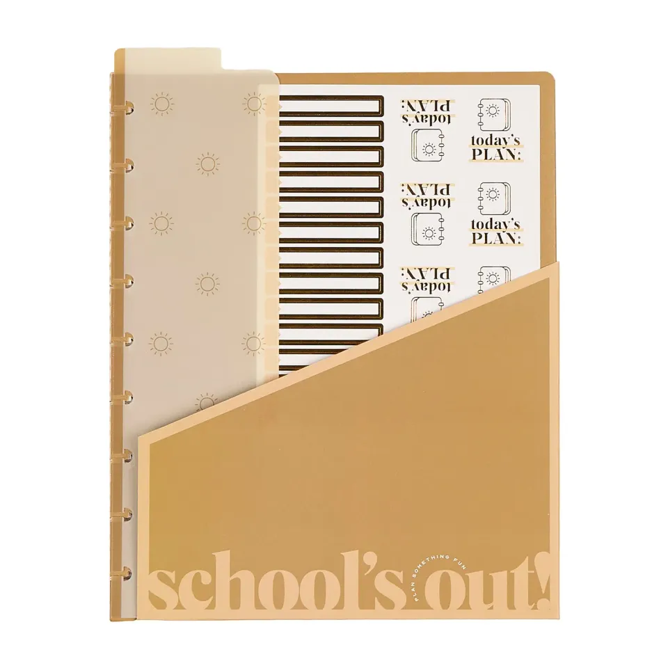 Happy Planner Parenting School's Out extension Classic été