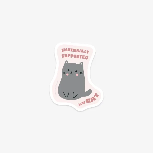 Kartotek Support Cat sticker vinyle mat chat