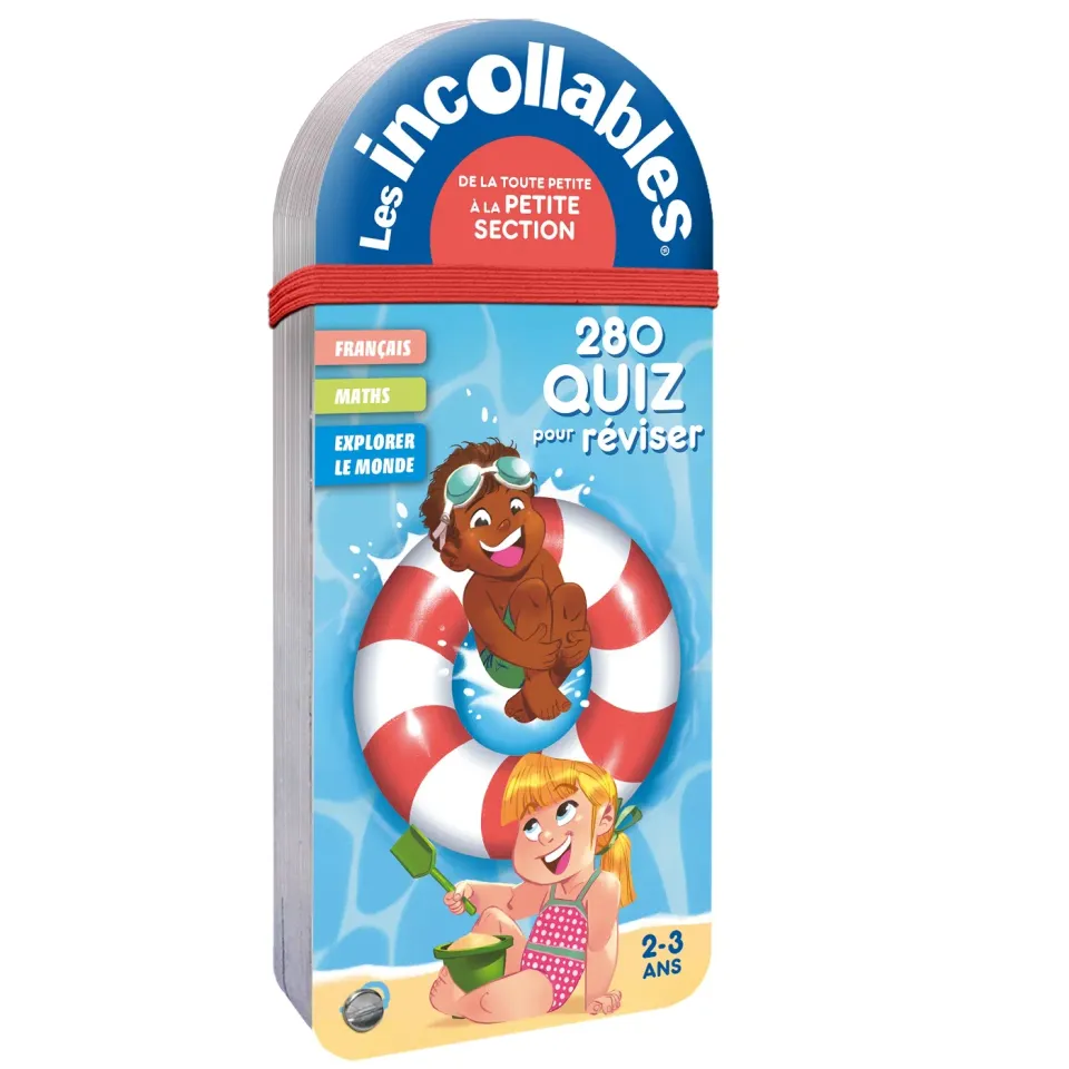 Les Incollables 280 quiz TPS à PS éventail 2-3 ans