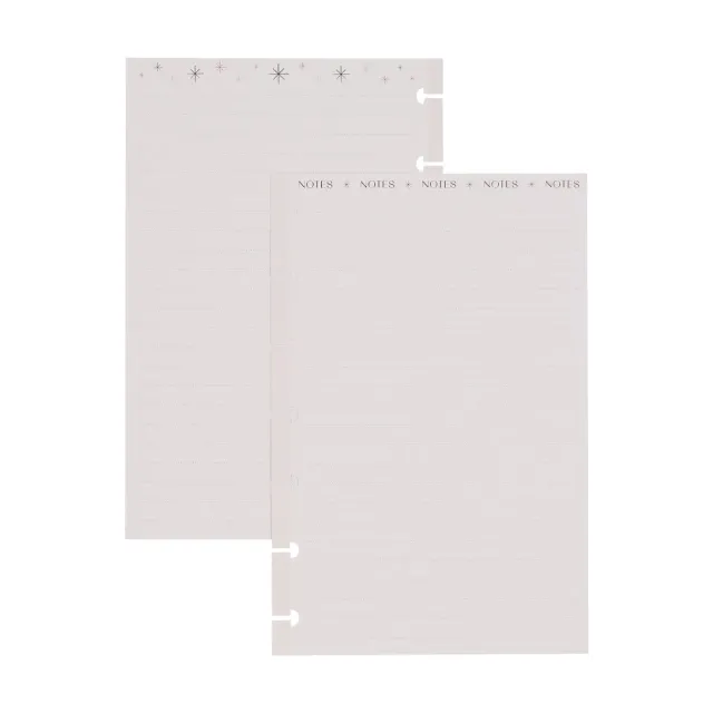 Happy Planner Modern Craft recharge mini pointillé ligné 40 feuilles