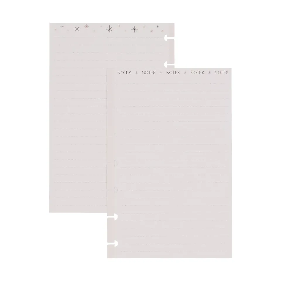 Happy Planner Modern Craft recharge mini pointillé ligné 40 feuilles