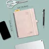 Poprun AWENLO7-27 agenda hebdomadaire 6,5x8,5 pouces spirale souple