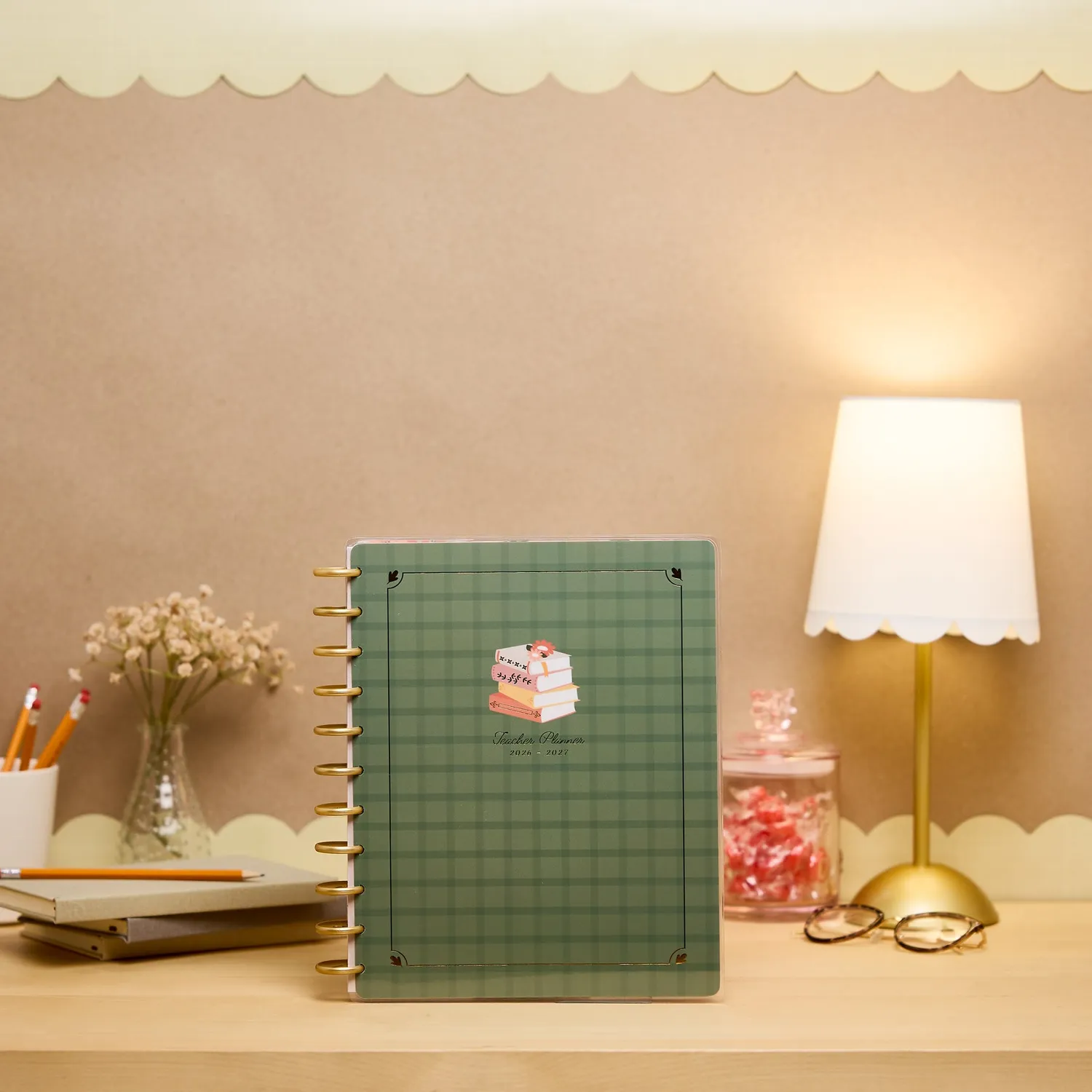 Happy Planner Reading Hour agenda professeur 2026-2027 big