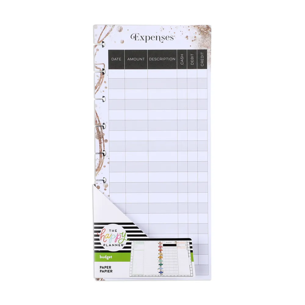 Happy Planner Budget Better Classic recharge agenda budget demi-page
