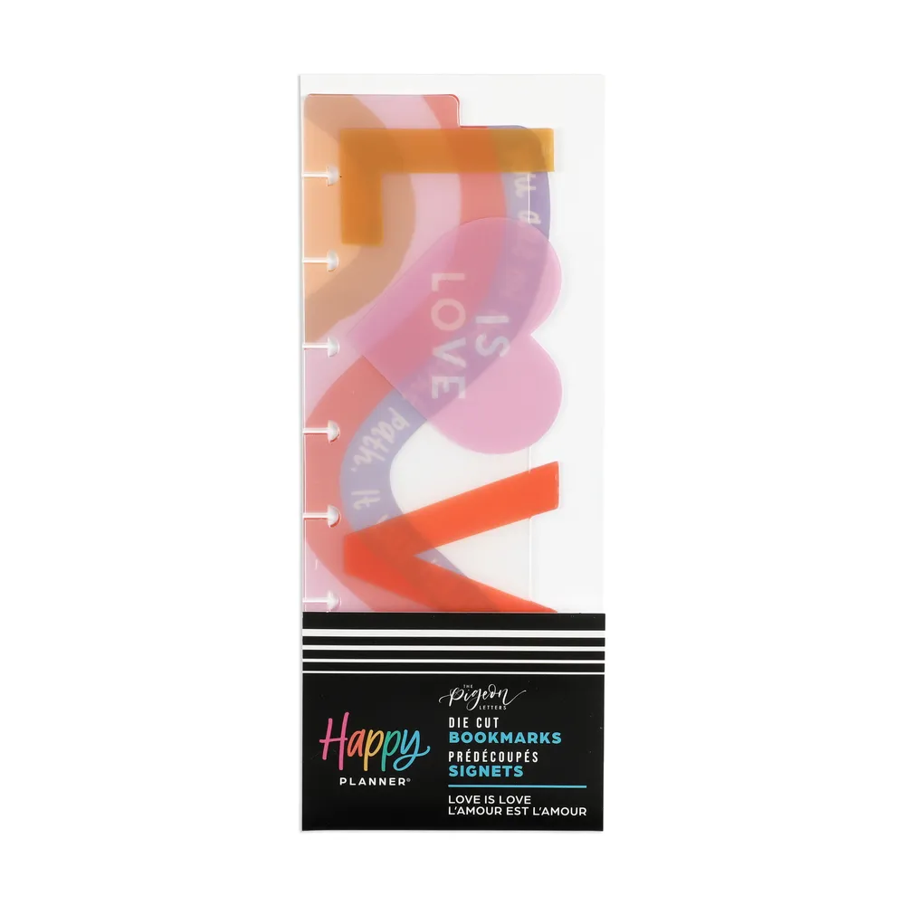 Happy Planner Love is Love marque-pages Classic lot de 2