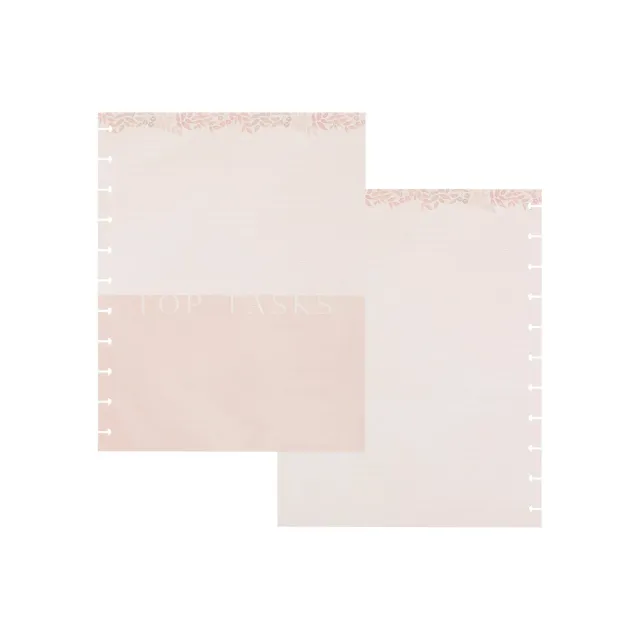Happy Planner Dune Hues recharge papier ligné pointillé Big 40 feuilles