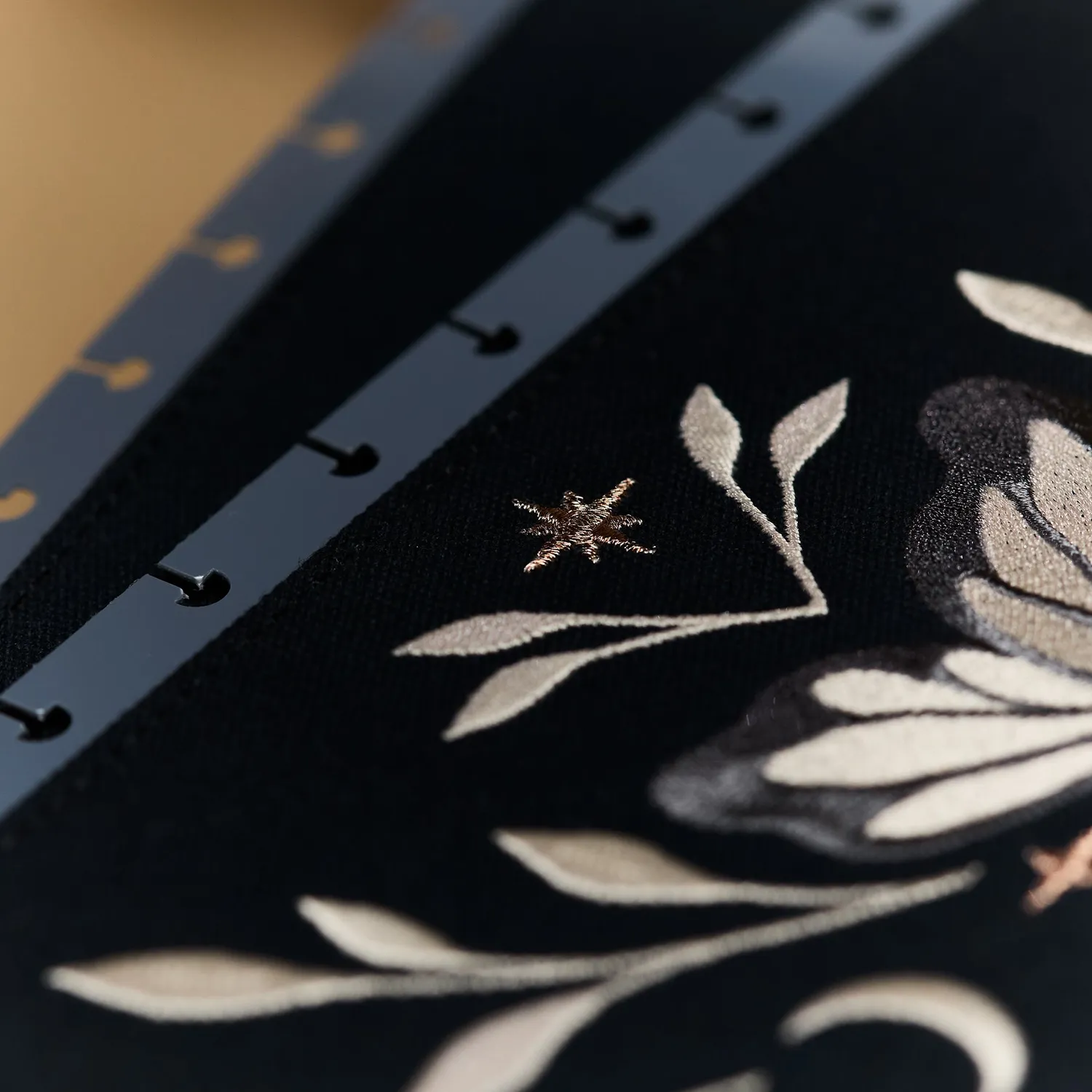 Happy Planner Starlight Flutter couverture brodée Classic