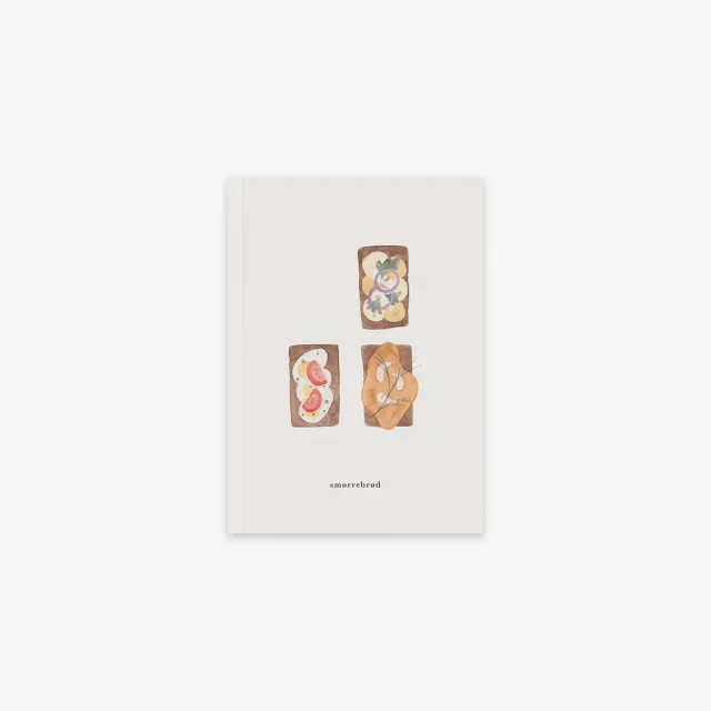 Kartotek Smørrebrød carnet de poche ligné