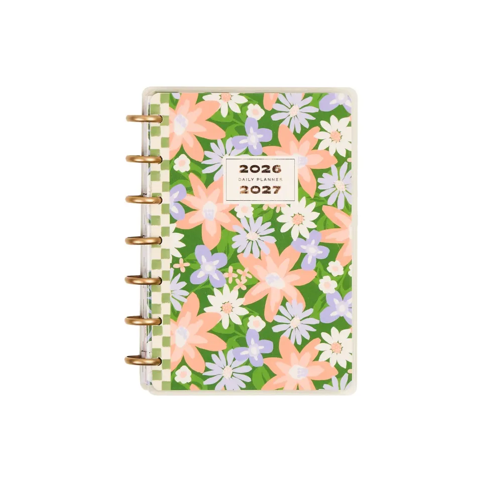 Happy Planner Blossom Bright agenda Mini dashboard 12 mois fleuri