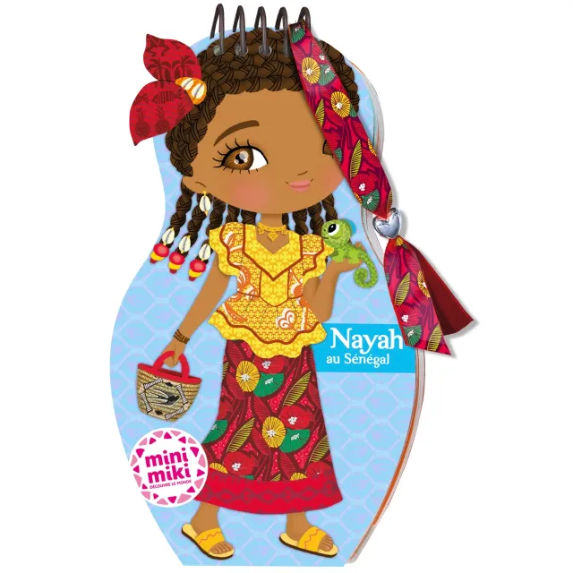 Frigobloc Minimiki Nayah au Sénégal carnet créatif stickers