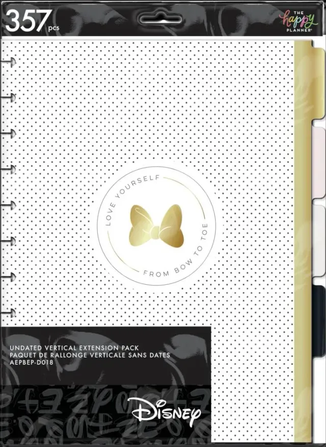 Happy Planner Disney Mickey Minnie Big recharge agenda 4 mois