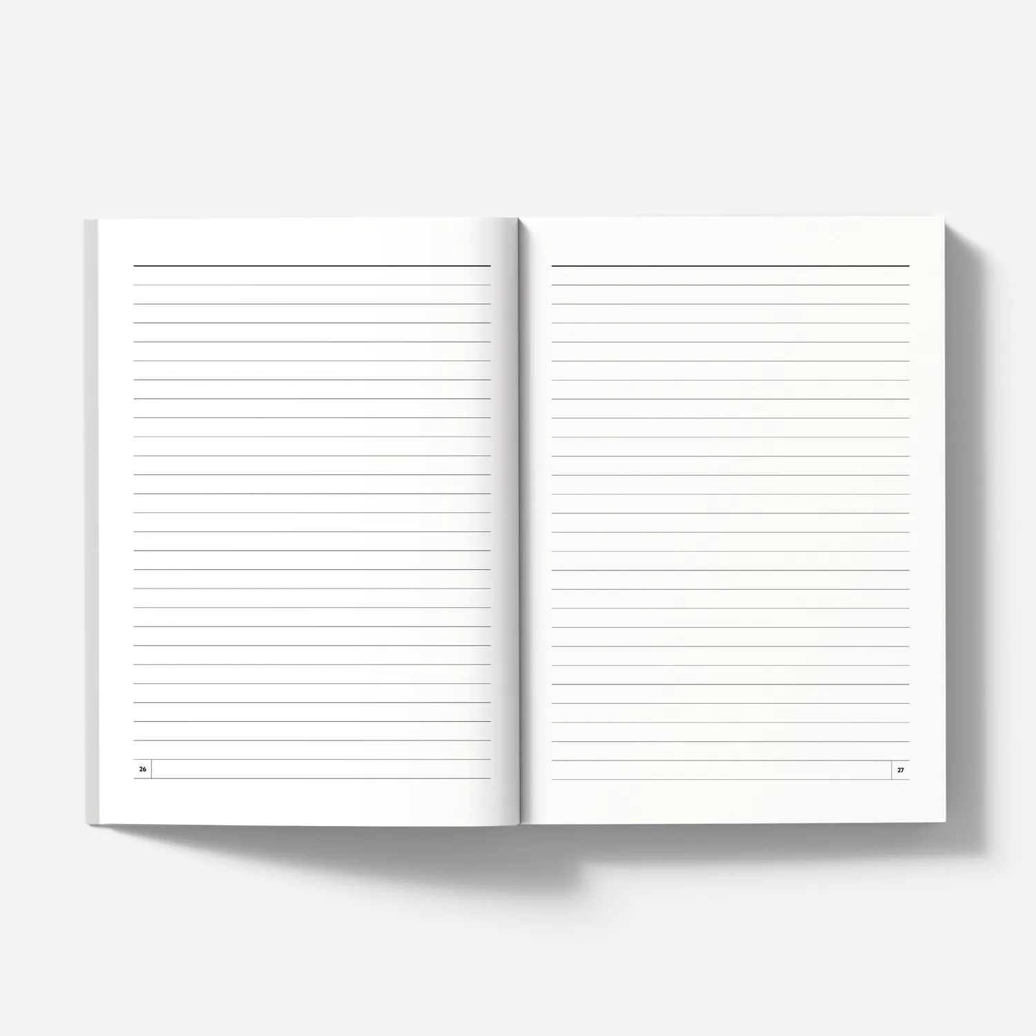 Nolki Midnight carnet ligné A6 144 pages