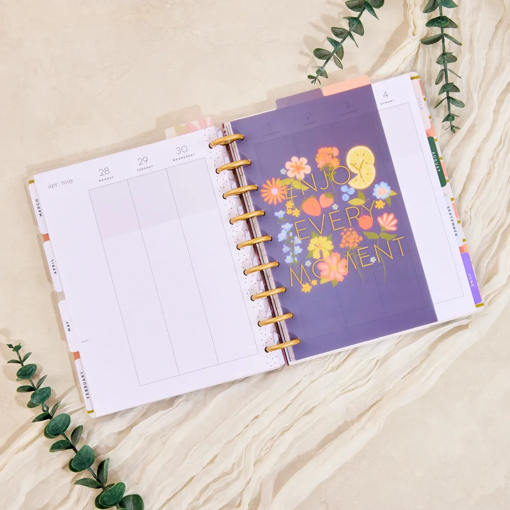 Happy Planner Spring Market Classic intercalaires à anneaux lot de 3 fruits