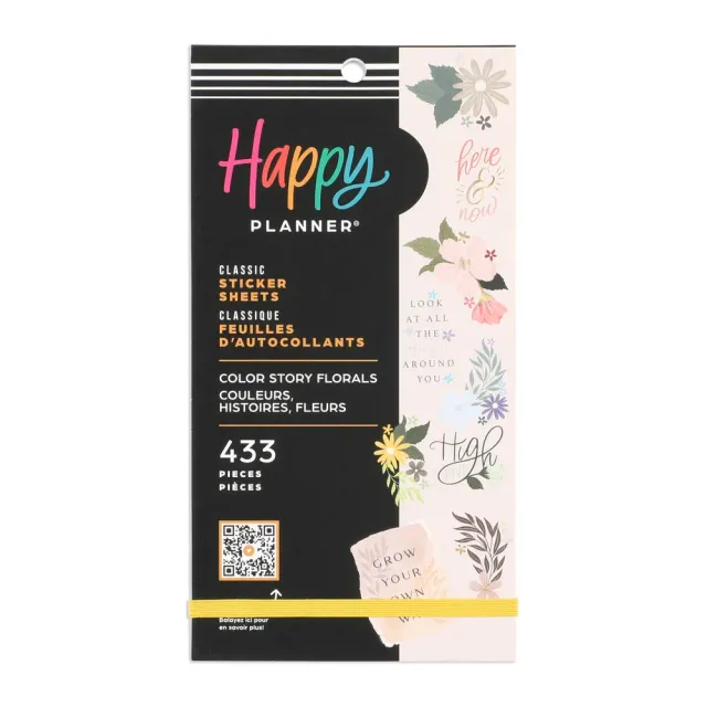 Me & my big ideas Floral Color Story stickers value pack 433 fleurs