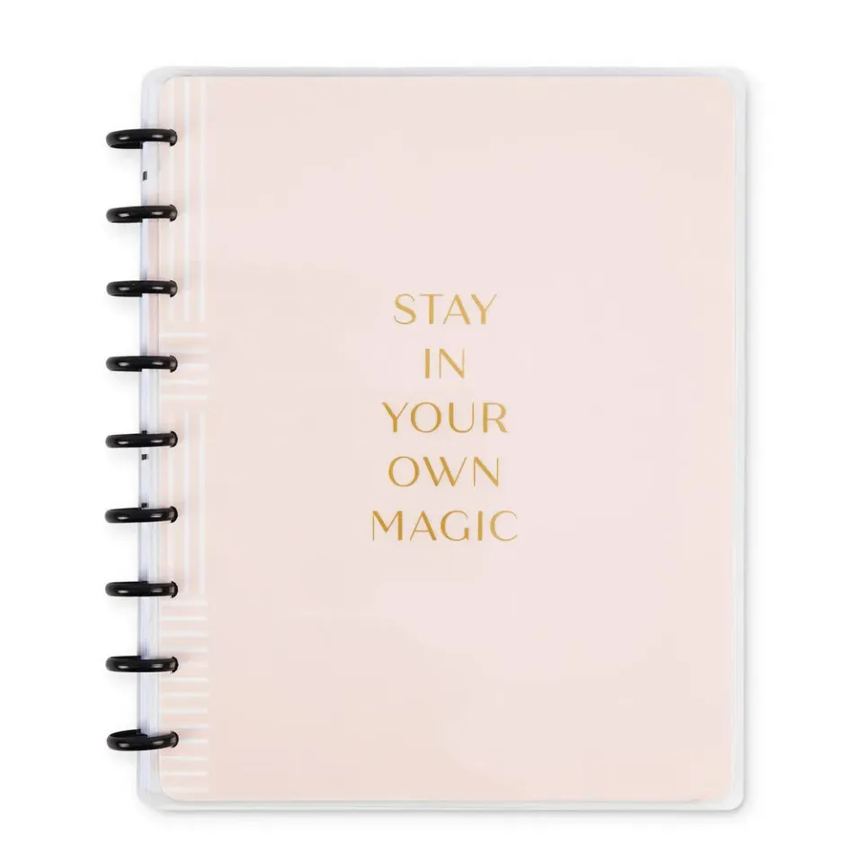 Happy Planner Blushin It carnet Classic à disques pointillé ligné