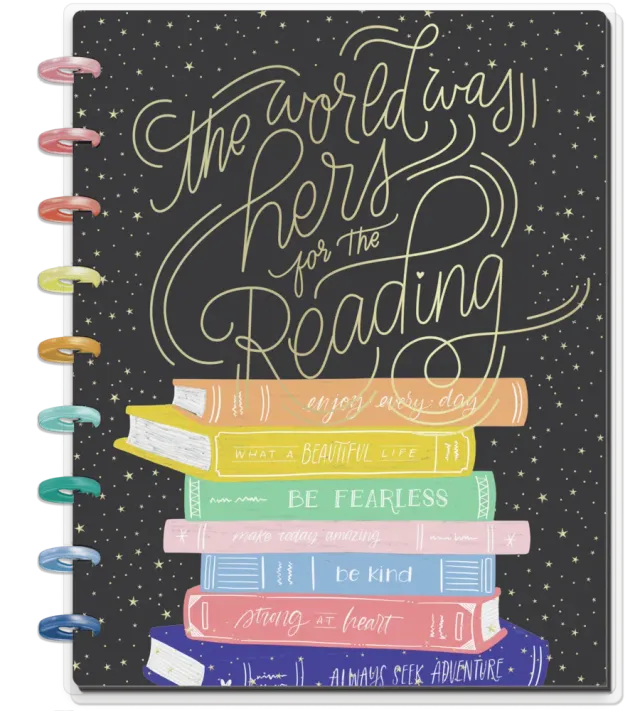 Happy Planner Happy Notes Bookish World carnet Classic pointillé
