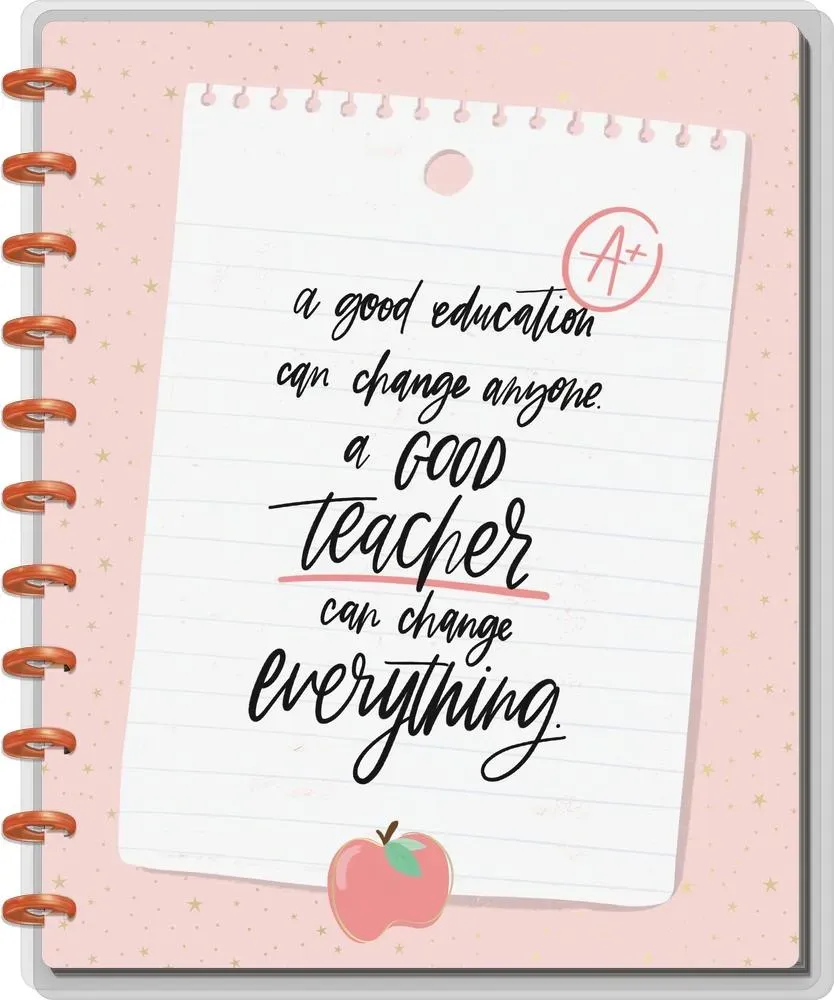 Happy Planner Change Everything bloc notes Big ligné