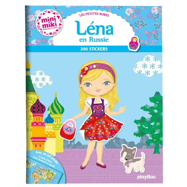 Minimiki Lena en Russie stickers robes