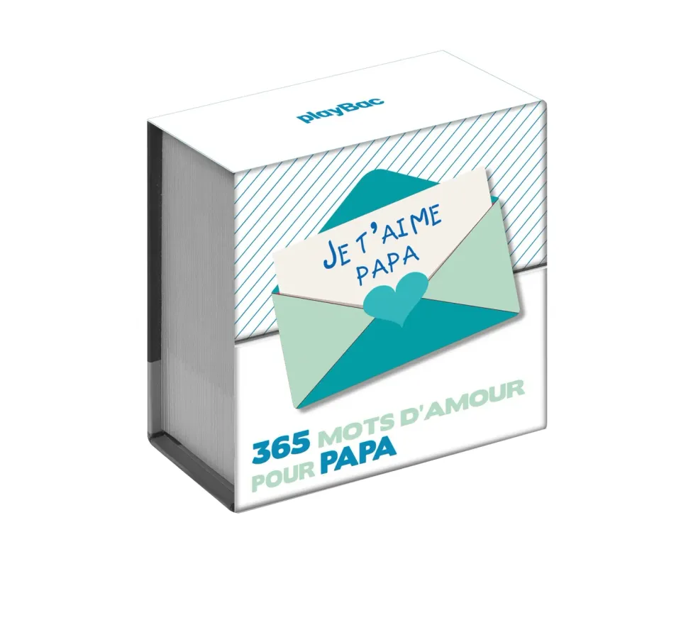 Frigobloc 365 mots d'amour pour Papa mini calendrier