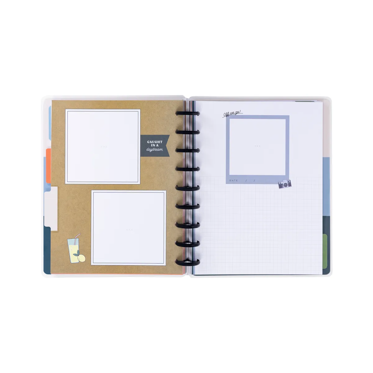 Happy Planner See the World journal photo Classic 80 feuilles