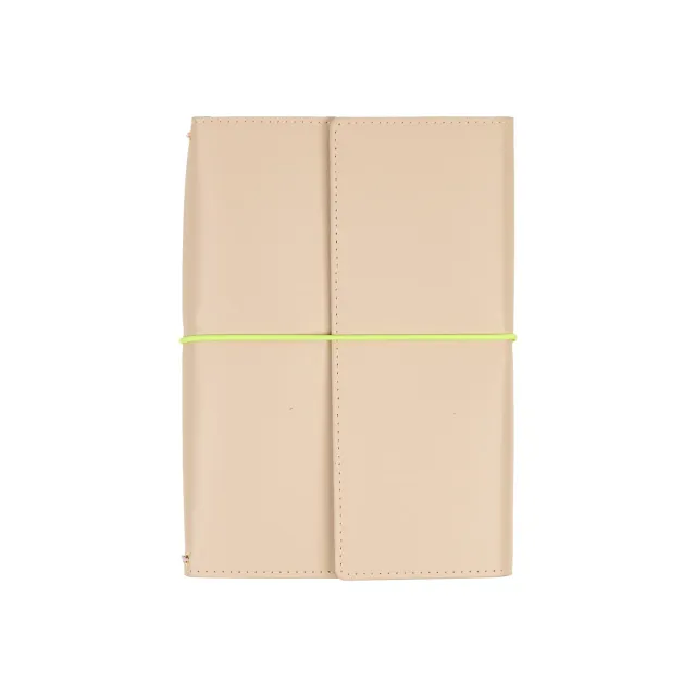 Happy Planner Neon Neutral folio A5 non daté cuir vegan