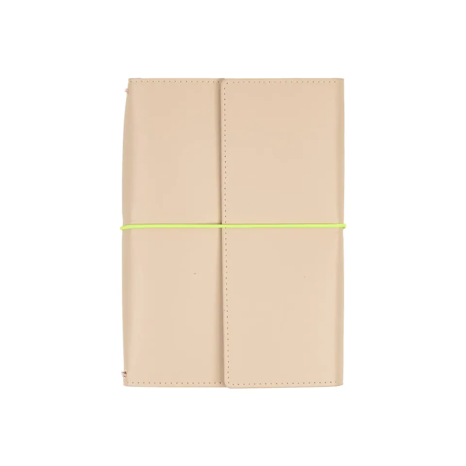 Happy Planner Neon Neutral folio A5 non daté cuir vegan