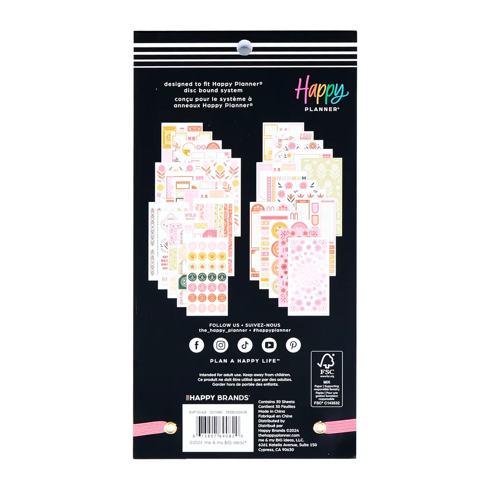 Happy Planner Western Wildflower stickers value pack 820