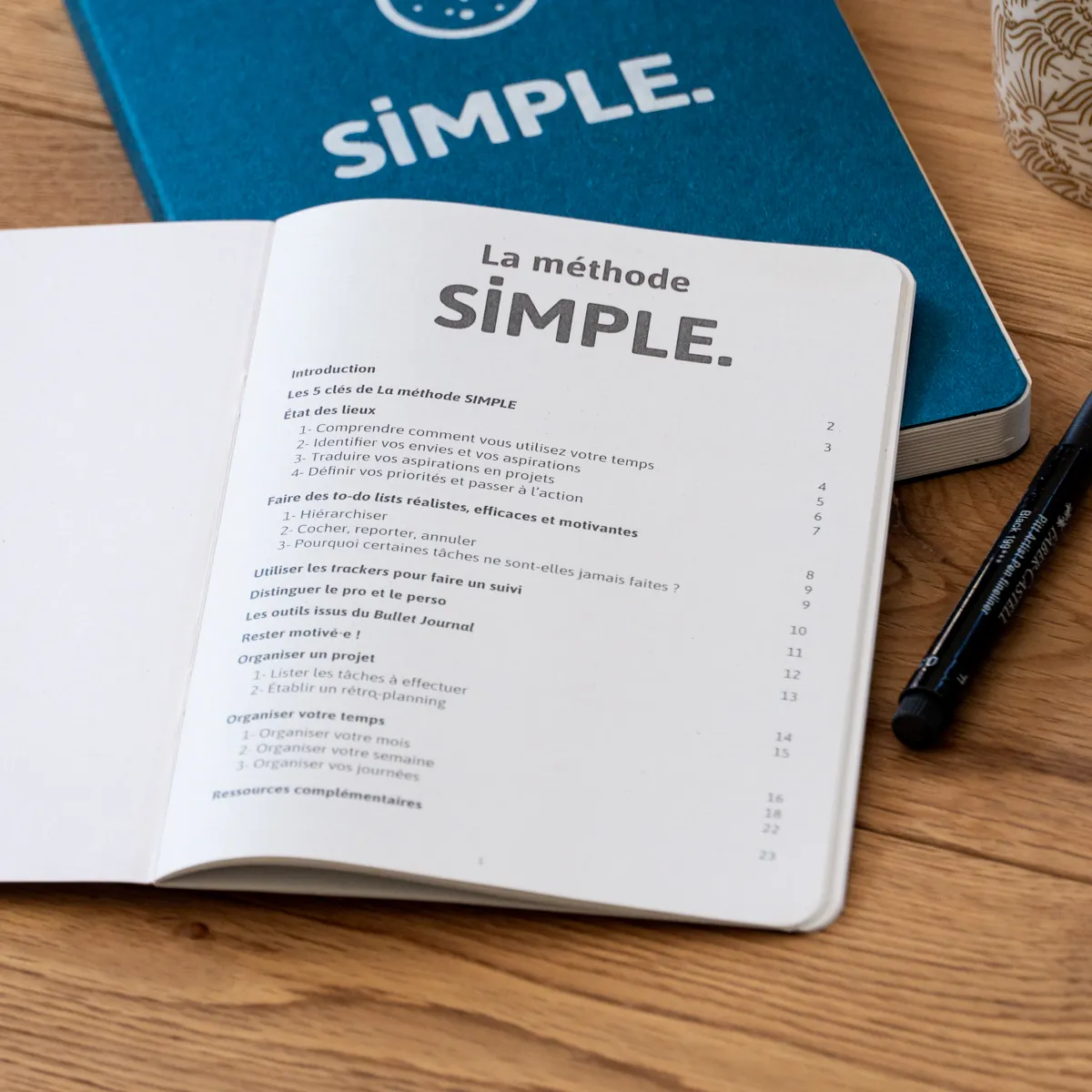 My365 SIMPLE guide méthode agenda papier