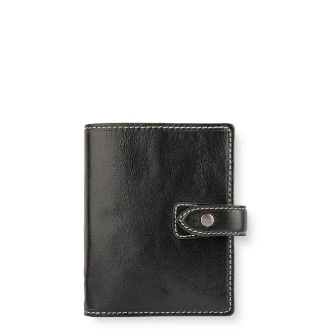 Filofax Malden Pocket organiseur cuir noir
