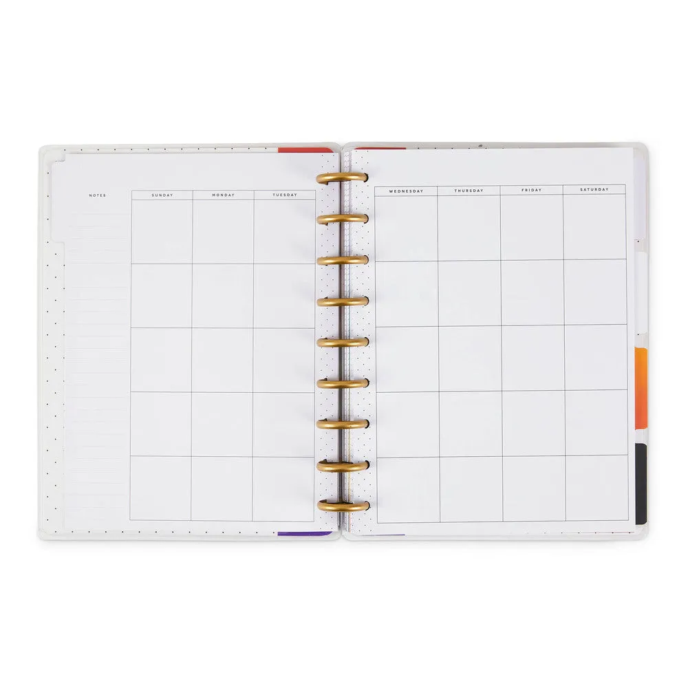 Happy Planner Classic agenda vertical non daté Pride 12 mois
