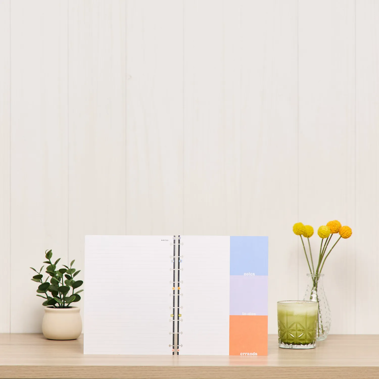 Happy Planner Bright Energy recharge pointillée Classic 40 feuilles