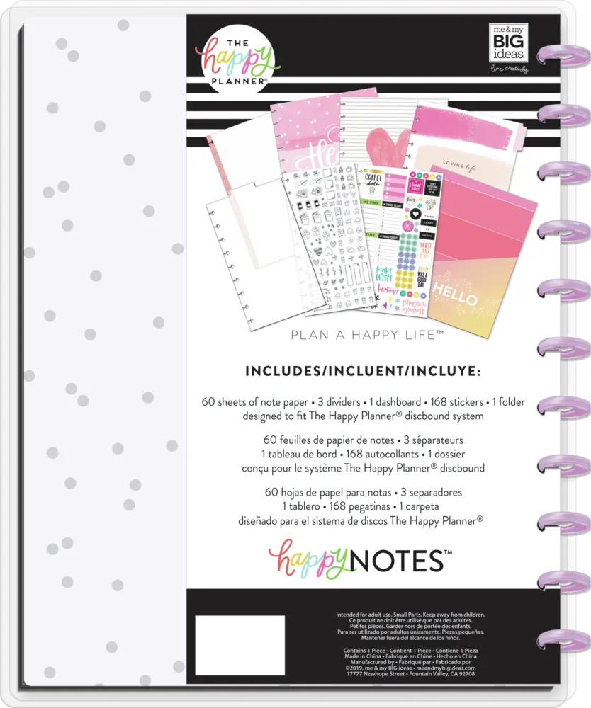 Happy Planner Happy & Humble carnet à disques classic pointillé